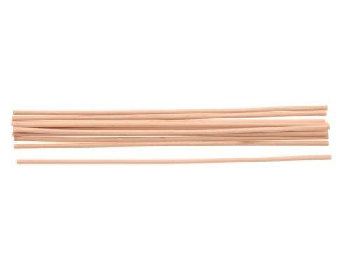 Glorex Rundstab Buche 4 mm x 25 cm, 10 Stück