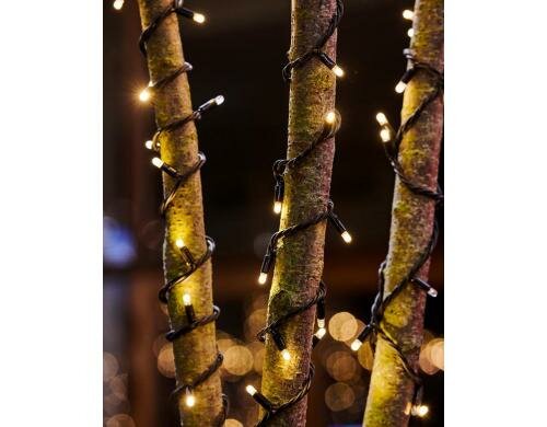 Sirius LED Lichterkette Top Line,  50 LED Starter Set, Kabel schwarz
