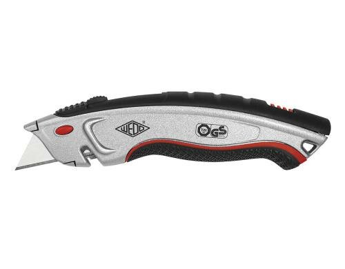 WEDO Safety Cutter Profi P 25mm rot/schwarz inkl. Ersatzklingenmagazin mit 5 Klingen