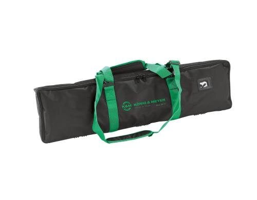K&M 26019 Tragetasche für 2 Mikrofonstative m. Rundsockel