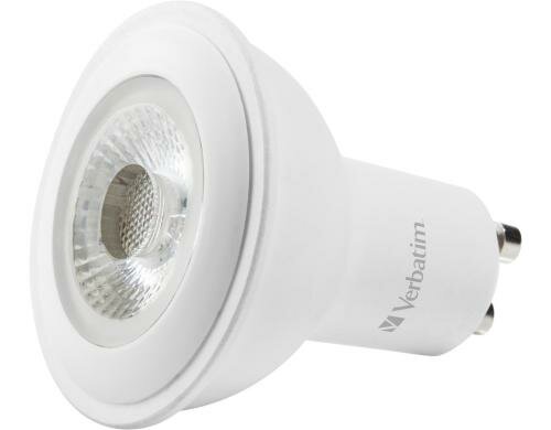 Verbatim LED PAR16, 6W, GU10, 4000k, weiss dimmbar, 25000 Std., 470lm, 1170cd