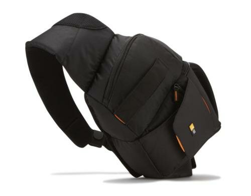 Case Logic DSLR Sling Tasche schwarz/orange Innenmasse: 37.5 x 11.4 x 21 cm