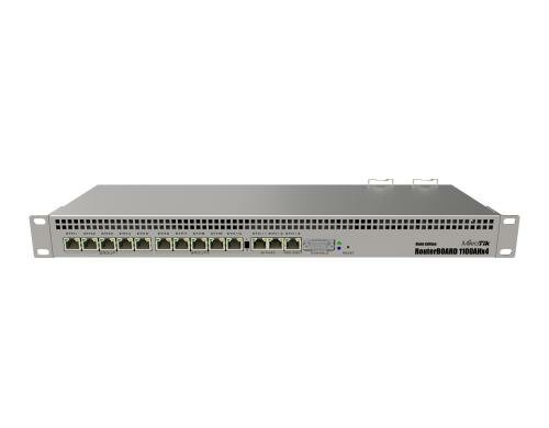 MikroTik RB1100AHx4 Dude Edition, 19Router 4x1400Mhz, 1GB Ram, 13x1Gbps LAN
