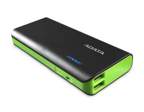 Adata PowerPack PT100 Black/Green 10000mAh, 2x USB-Ausgang