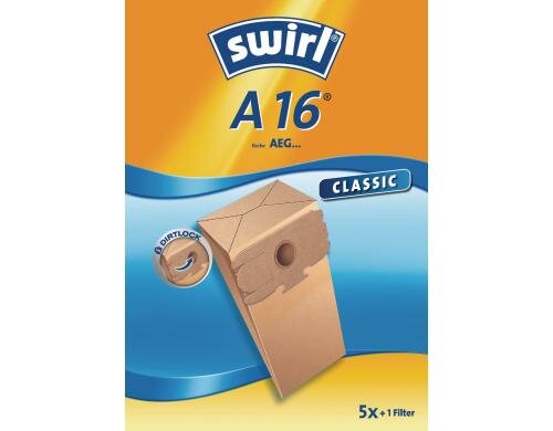 Swirl Staubfilterbeutel A 16 5 Stück AirSpace Technology