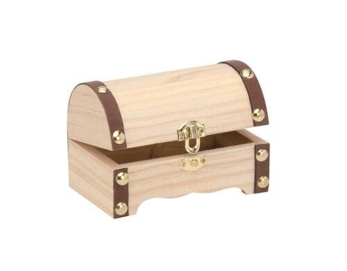 Glorex Schatztruhe FSC 11.5 x 7.5 x 7.5 cm