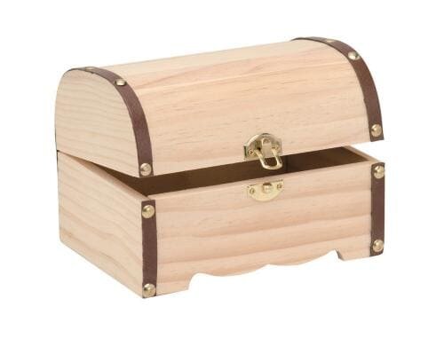 Glorex Schatztruhe FSC 18 x 13 x 12.5 cm