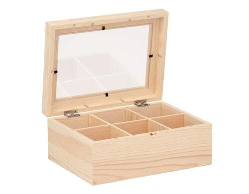 Glorex Teebox klein 22 x 16 x 9 cm