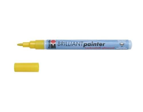 Marabu Lackmalstift BRILLIANT painter 1-2 mm, Sonnengelb