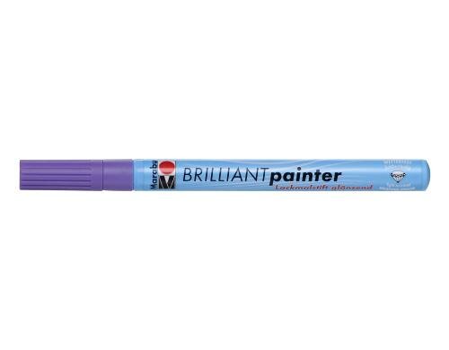 Marabu Lackmalstift BRILLIANT painter 1-2 mm, Lavendel