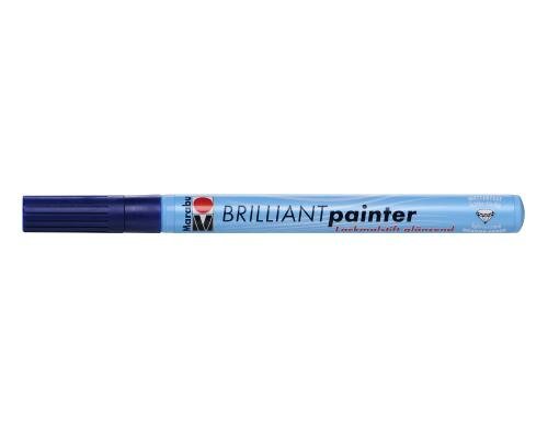 Marabu Lackmalstift BRILLIANT painter 1-2 mm, Nachtblau