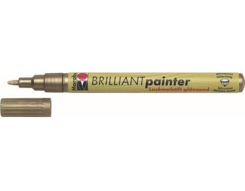 Marabu Lackmalstift BRILLIANT painter 1-2 mm, Gold