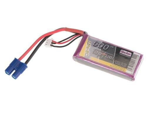 TopFuel LiFe-Akku 6.6V 600mAh 30C