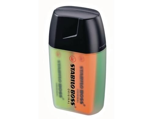 Stabilo Leuchtmarker 4er Big Box transparen gelb, organge, grün, blau