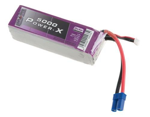 TopFuel LiPo-Akku 14.8V 5000mAh 35C 142x42x43mm 522g