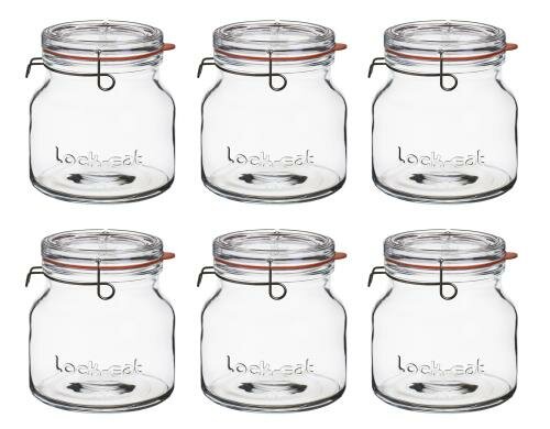 Luigi Bormioli Einmachglas 6er Set 1.5 L Ø 14.5cm / H 15.5cm