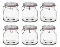 Luigi Bormioli Einmachglas 6er Set 1.5 L Ø 14.5cm...