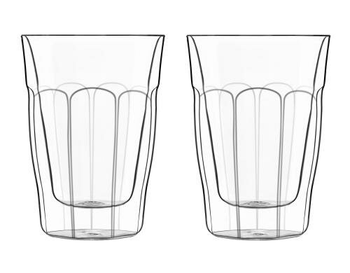 Luigi Bormioli Becher Thermic Glass 3.7 dl 2er Set, Ø 9.5cm / H 13.2cm