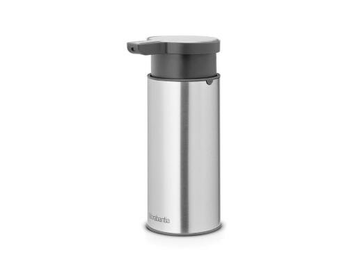 Brabantia Seifenspender matt steel H:16.5 B:6.5 T: 9.5cm, Edelstahl/Kunststoff