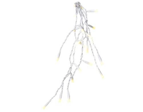 Star Trading SystDecor LK Icicle 4x0.4m ext 140 LED 2.4W, Kabel weiss