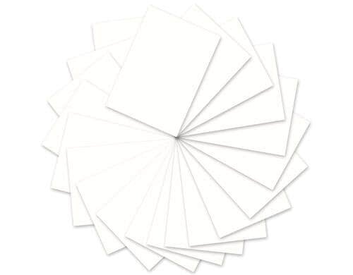 URSUS Tonzeichenpapier 130 g/m2 10 Bogen, 50 x 70 cm, weiss