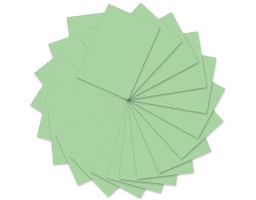 URSUS Tonzeichenpapier 130 g/m2 10 Bogen, 50 x 70 cm, mint