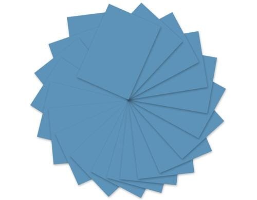 URSUS Tonzeichenpapier 130 g/m2 10 Bogen, 50 x 70 cm, himmelblau