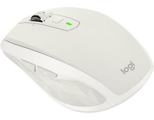 Logitech MX Anywhere 2S light grey mit Logitech Flow, USB oder Bluetooth