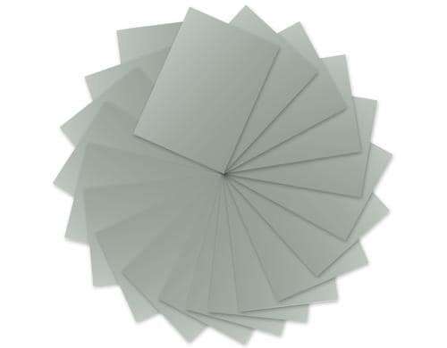 URSUS Tonzeichenpapier 130 g/m2 10 Bogen, 50 x 70 cm, silber matt