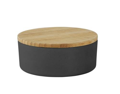 Villa Aufbewahrungskrug 0.21 l  schwarz Grösse 12x5cm, mit Deckel