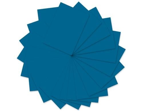 URSUS Fotokarton 300 g/m2 10 Bogen, 50 x 70 cm, mittelblau