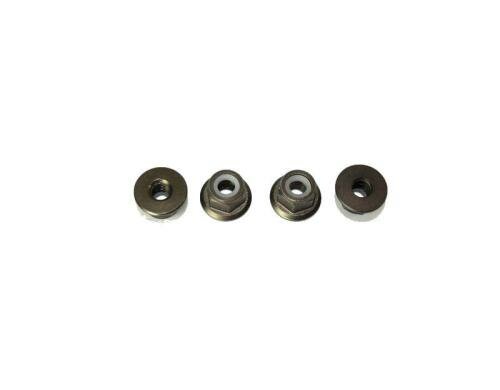 Absima Aluminium Nylon Mutter M4 4 Stück