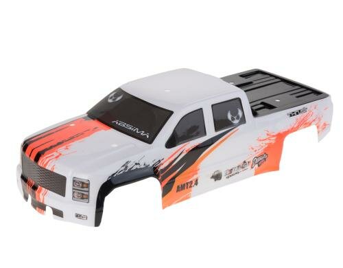 Absima Karosserie orange/weiss MT