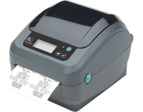 Zebra Etikettendrucker GX420D,Thermo Direkt USB,Serial,LAN, max Druckbreite: 104mm