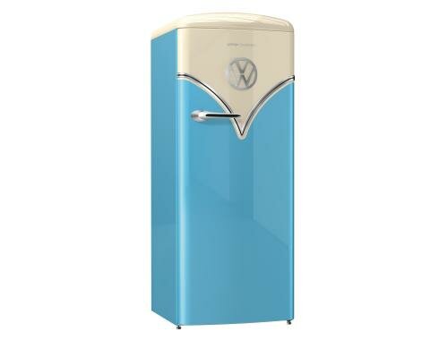 Gorenje Kühlschrank OBRB 153 BL VW Bulli Energieeffizienzklasse A+++ Nutzinhalt 254l
