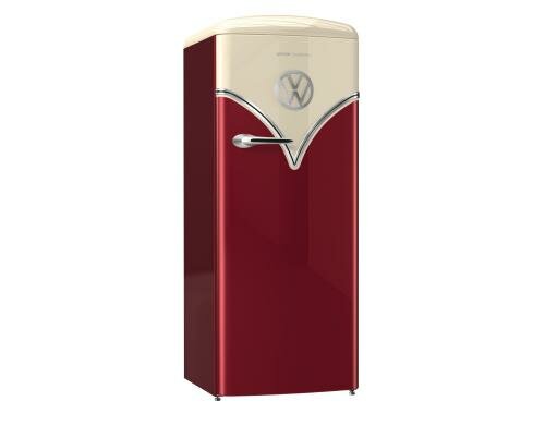 Gorenje Kühlschrank OBRB 153 R VW Bulli Energieeffizienzklasse A+++ Nutzinhalt 254l