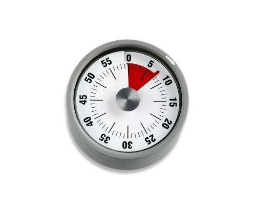 ADE Küchentimer TD1708 grau mechanisch