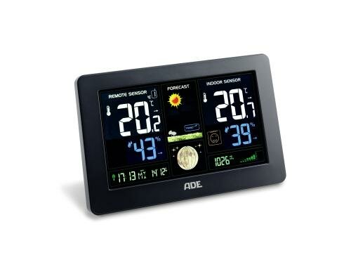 ADE Wetterstation WS1704 schwarz