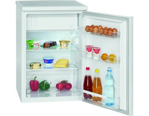 Bomann Kühlschrank KS 2184 W A++, 119l, KS 105l, GS 14l, 40dB