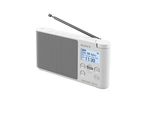 Sony XDR-S41DW, weiss, DAB+-Radio Portable DAB+ Radio