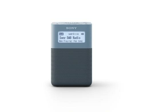 Sony XDR-V20DL, blau, DAB+-Radiowecker Portabler DAB+ Radiowecker
