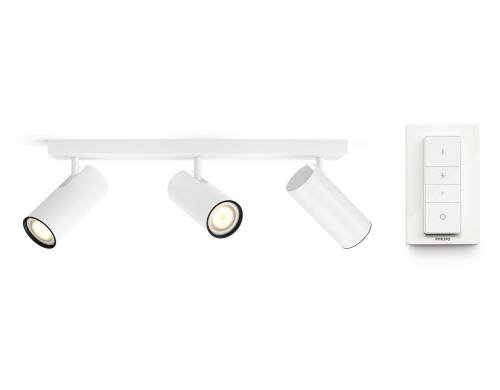 Philips Hue Deckenleuchte Buratto Swi ws 3x 5.5W, 750 lm, 2200-6500 K, inkl. Switch
