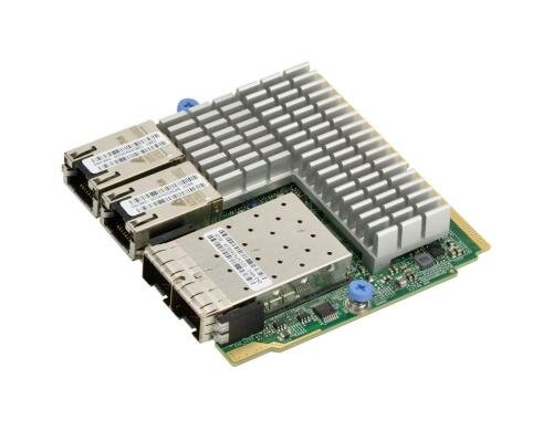 Supermicro AOC-MH25G-M2S2TM: SIOM NIC, 2x SFP28, 2x 10GbE