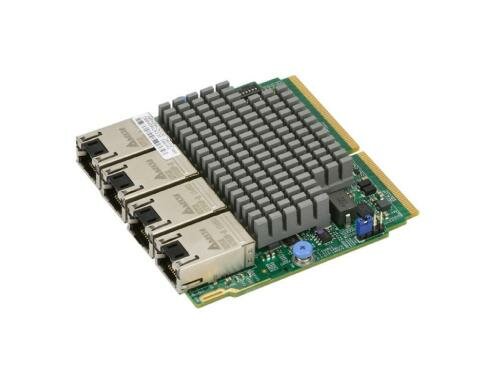 Supermicro AOC-MTG-I4TM: SIOM 4x 10GbE NIC, Intel X550