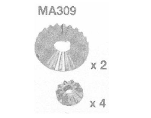 Amewi Diff Gear MA309 24T & 11T AM10SC