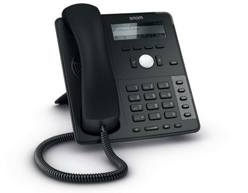 Snom D712 Schwarz SIP-Tischtelefon