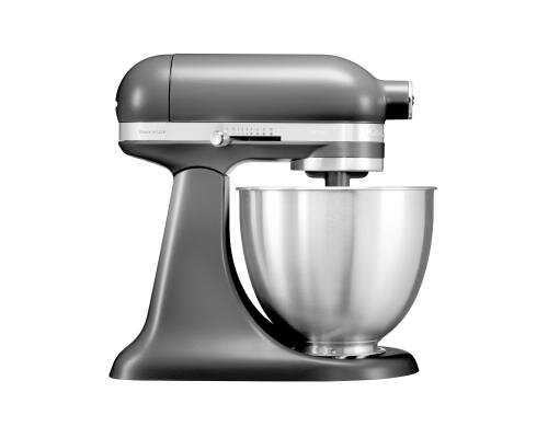 KitchenAid Küchenmaschine Mini schwarz Schüssel: 3.3L Inhalt, robust, langlebig