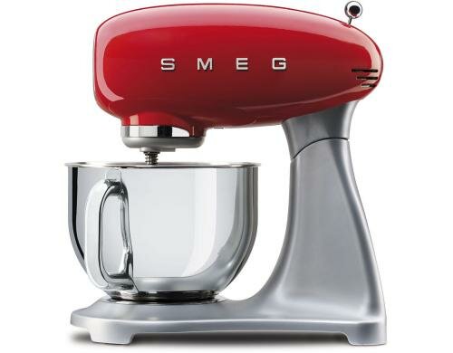 SMEG Küchenmaschine rot Retro Style, Planetarrührwerk, 800 Watt