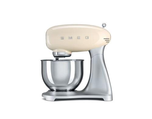 SMEG Küchenmaschine crème Retro Style, Planetarrührwerk, 800 Watt