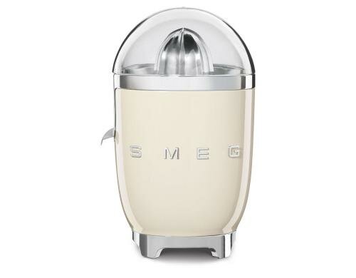SMEG Zitruspresse 50s crème Retro Design, Tritan und Edelstahl
